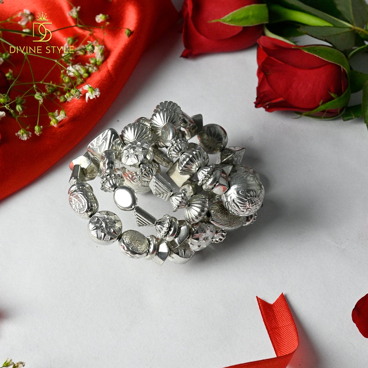 Divine Style Bracelet Set (Silver)