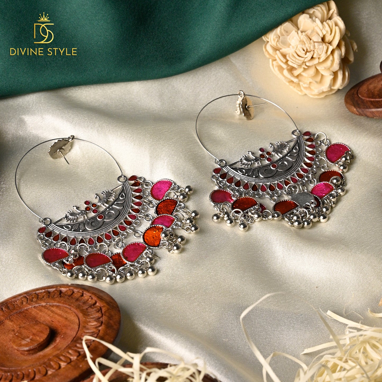 Divine Style Ethnic Jhumka