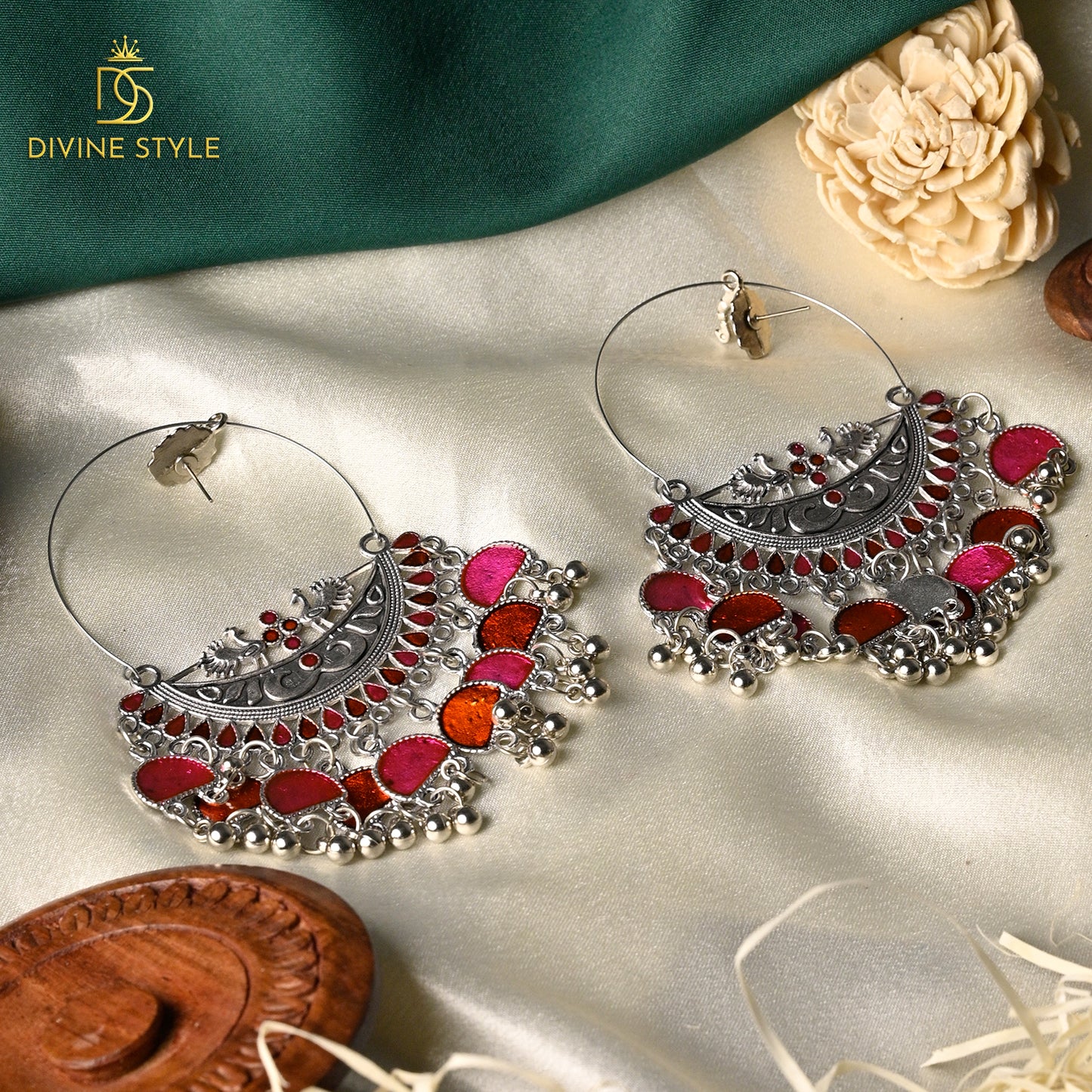 Divine Style Ethnic Jhumka