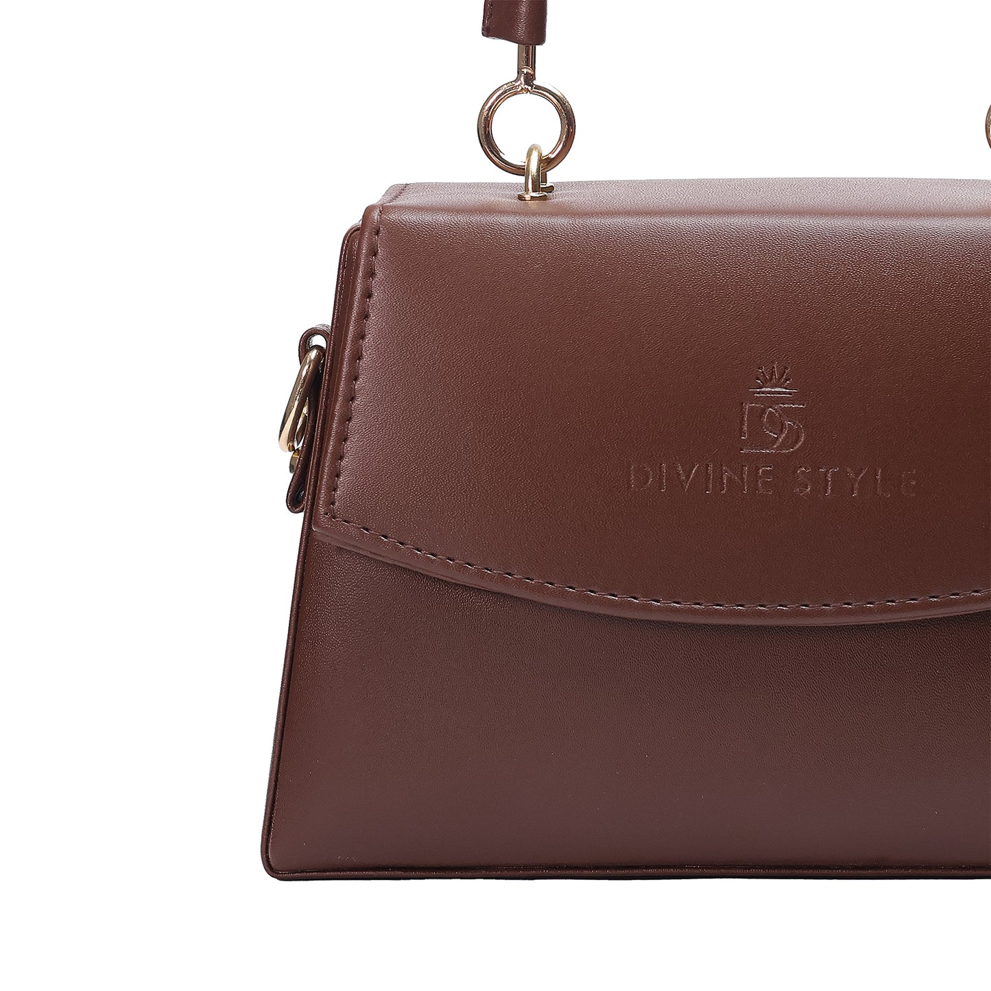 Divine Style Standard Bag for Women (Brown)