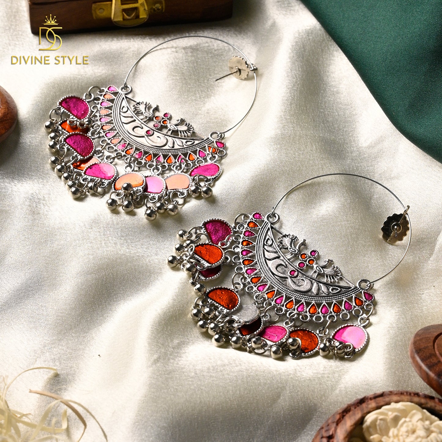Divine Style Ethnic Jhumka