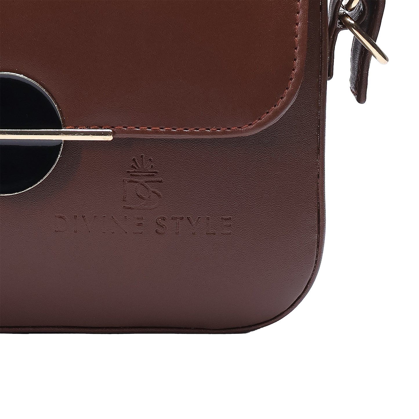 Divine Style Bag for Women Sling Bag (Brown)