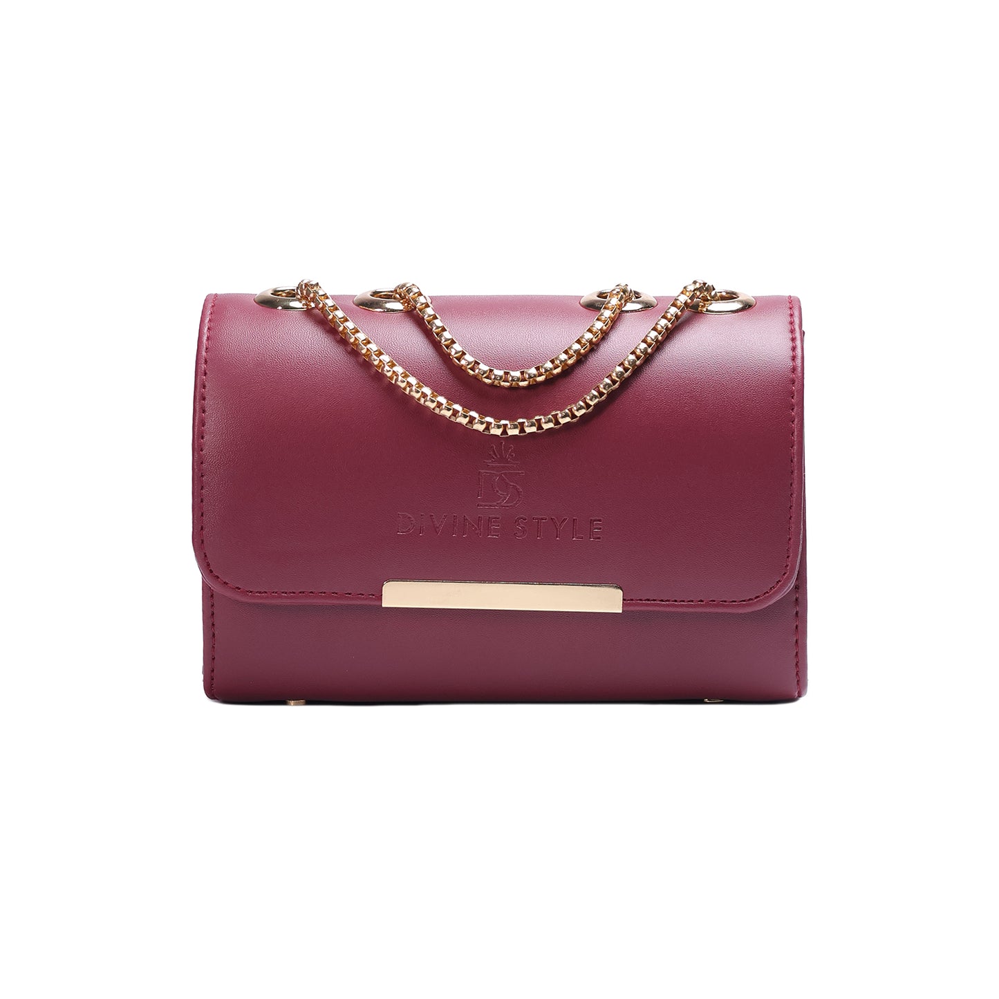Divine Style Sling Bag for Women (Maroon)