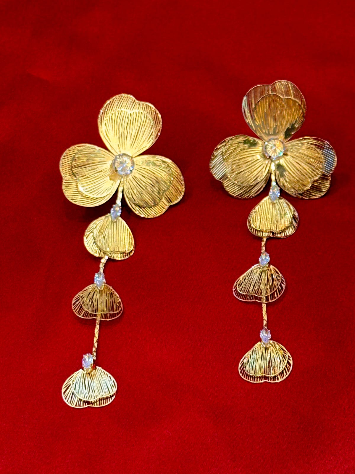 Korean Bracelet with long Earrings