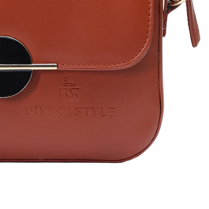 Divine Style Bag for Women Sling Bag (Tan)
