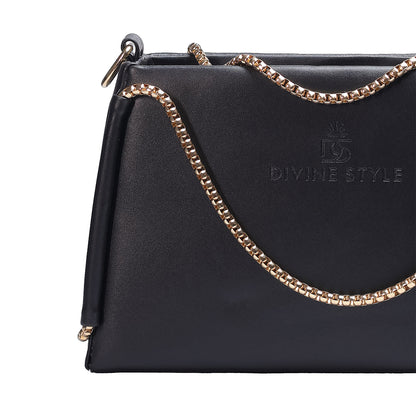 Divine Style Shoulder Bag (Black)