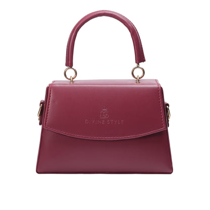 Divine Style Standard Bag for Women (Maroon)