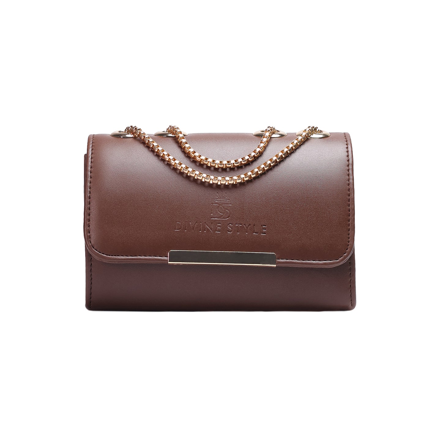 Divine Style Sling Bag for Women (Brown)