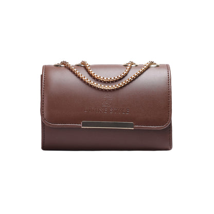 Divine Style Sling Bag for Women (Brown)