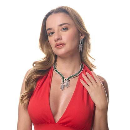 Divine Emerald Green Necklace