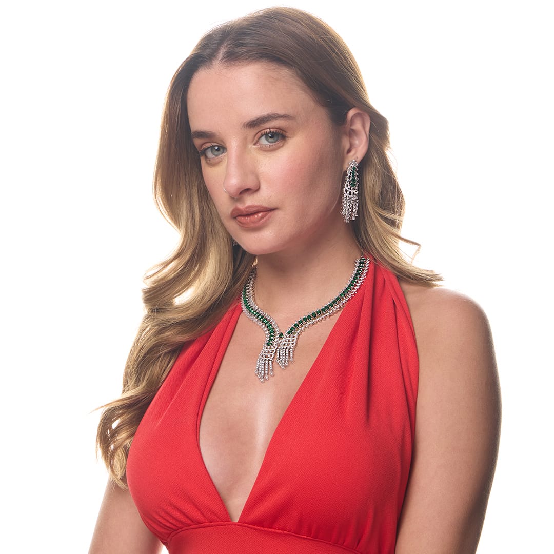 Divine Emerald Green Necklace